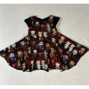 Horror Movie Gothic Goth Goblincore Toddler Dress Size 1T & 12-18 Months
